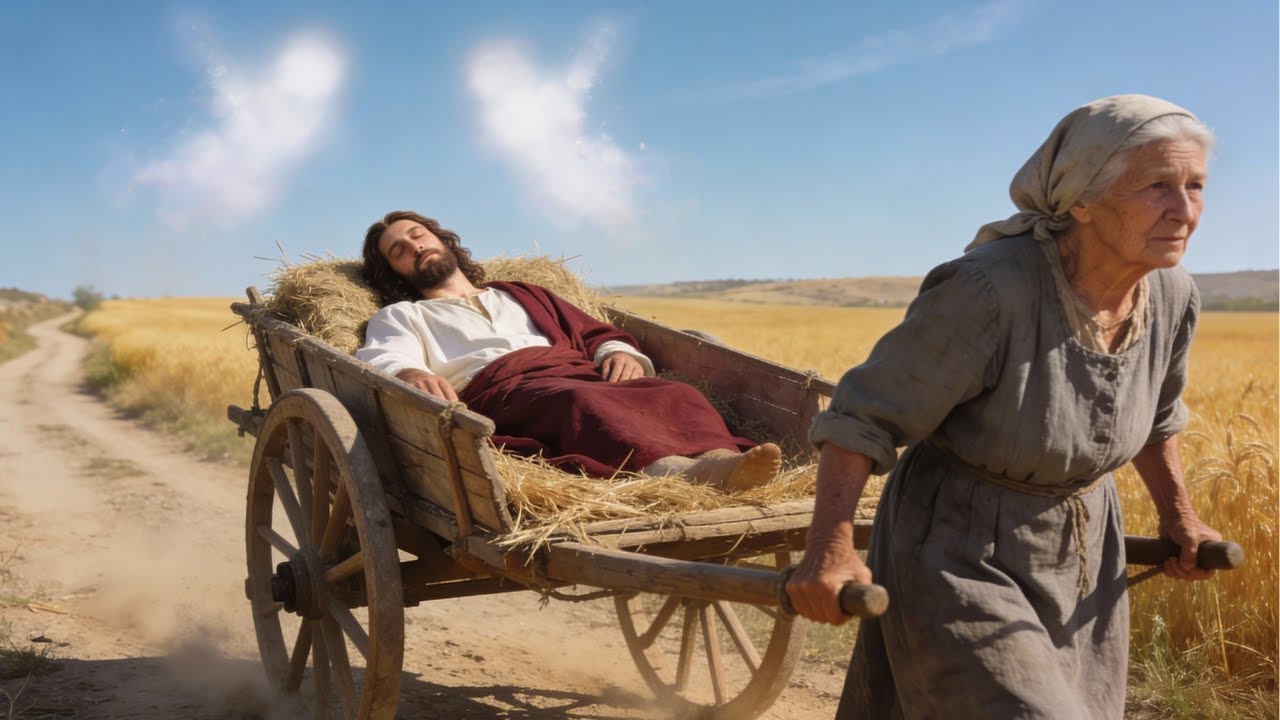 Jezus nie jadł od 40 dni, aż starsza kobieta zabrała go do domu i poruszyła niebiosa!