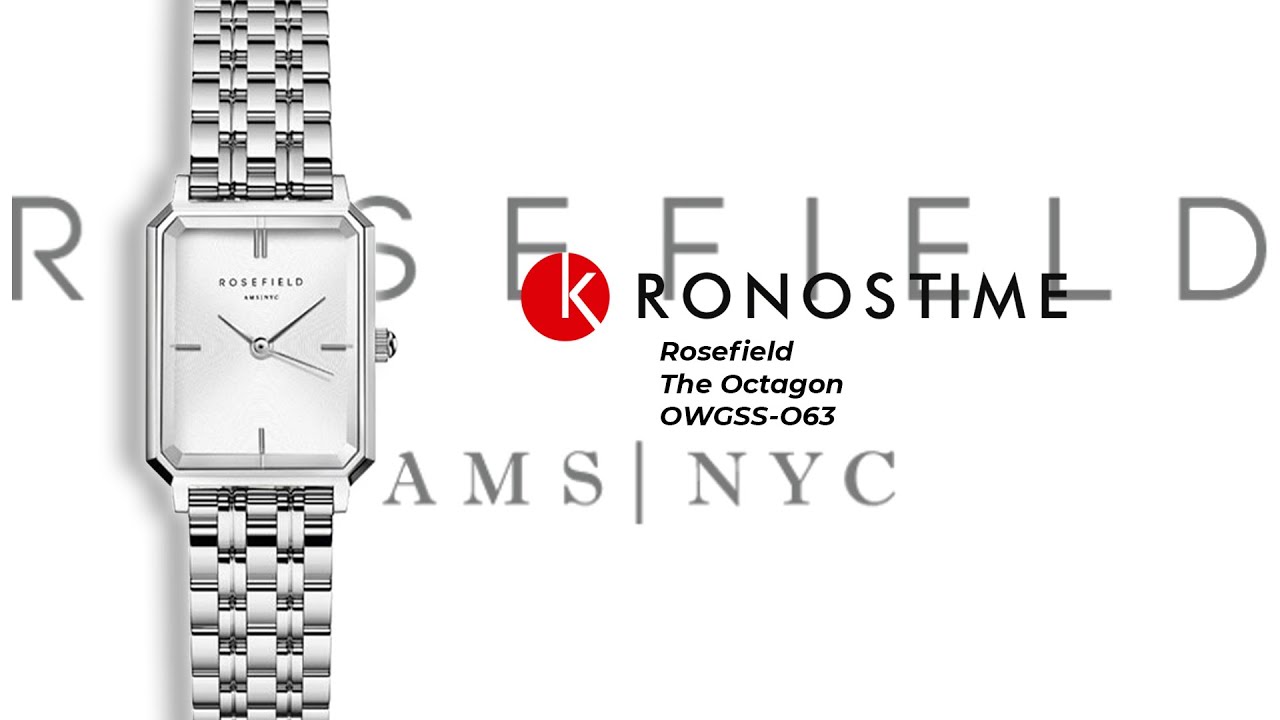 Rosefield The Octagon OWGSS-O63 обзор часов - KronosTime.RU