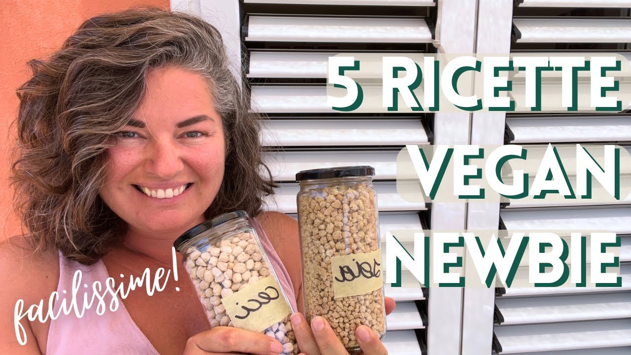 5️⃣ ricette vegane proteiche 🧑‍🍳 facili e veloci per PRINCIPIANTI 🌱 impara a cucinare VEGETALE!