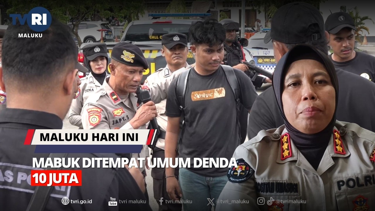 MABUK DITEMPAT UMUM DENDA 10 JUTA