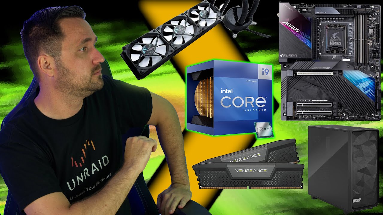 Серверная сборка Plex/Unraid 2022 года. Быстрая синхронизация!