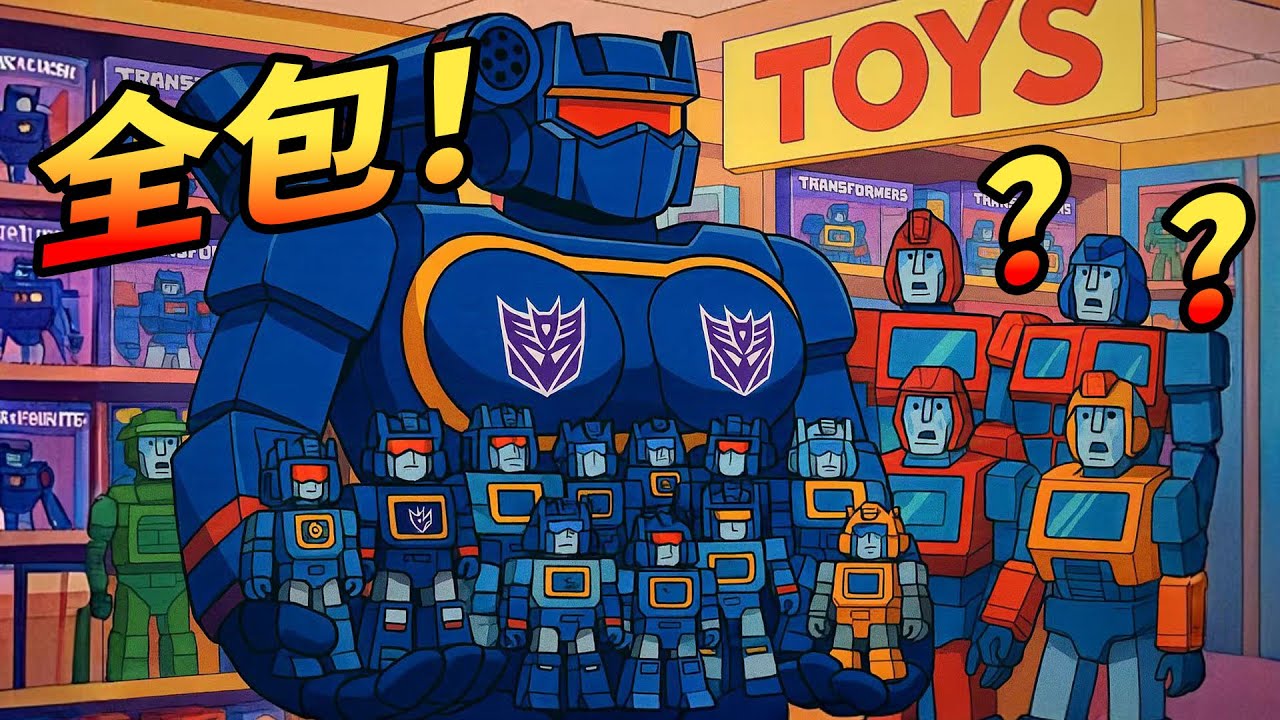 塞伯坦的大波波  童年的回憶  音波的玩具收藏 Transformers Collection Series The Toyline History of Soundwave【玩大的博物館】