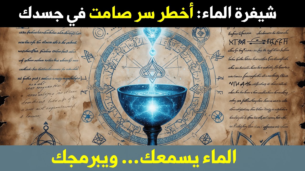 شيفرة الماء 💧 كيف تُبرمج مشاعرك وتُعيد شفاءك من خلال قطرة؟ (أسرار مذهلة لن يخبرك بها أحد!)