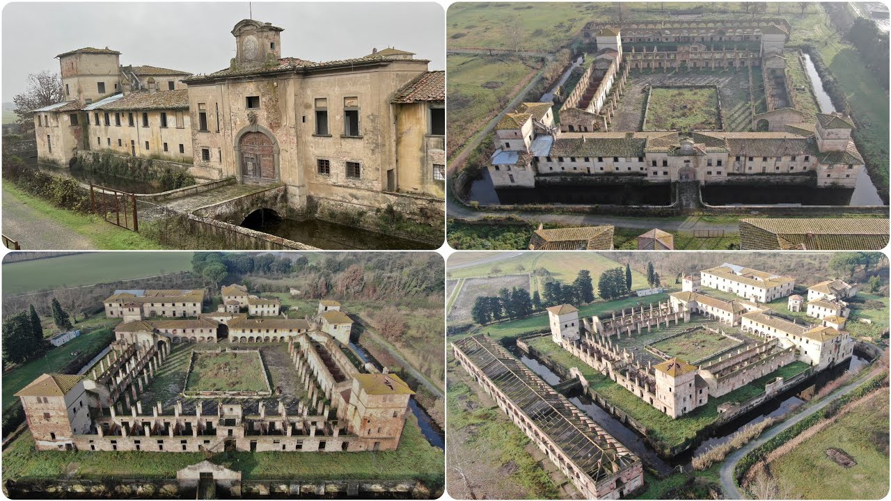 ESPLORIAMO LA BELLISSIMA FATTORIA MEDICEA! URBEX DA CIELO A TERRA!