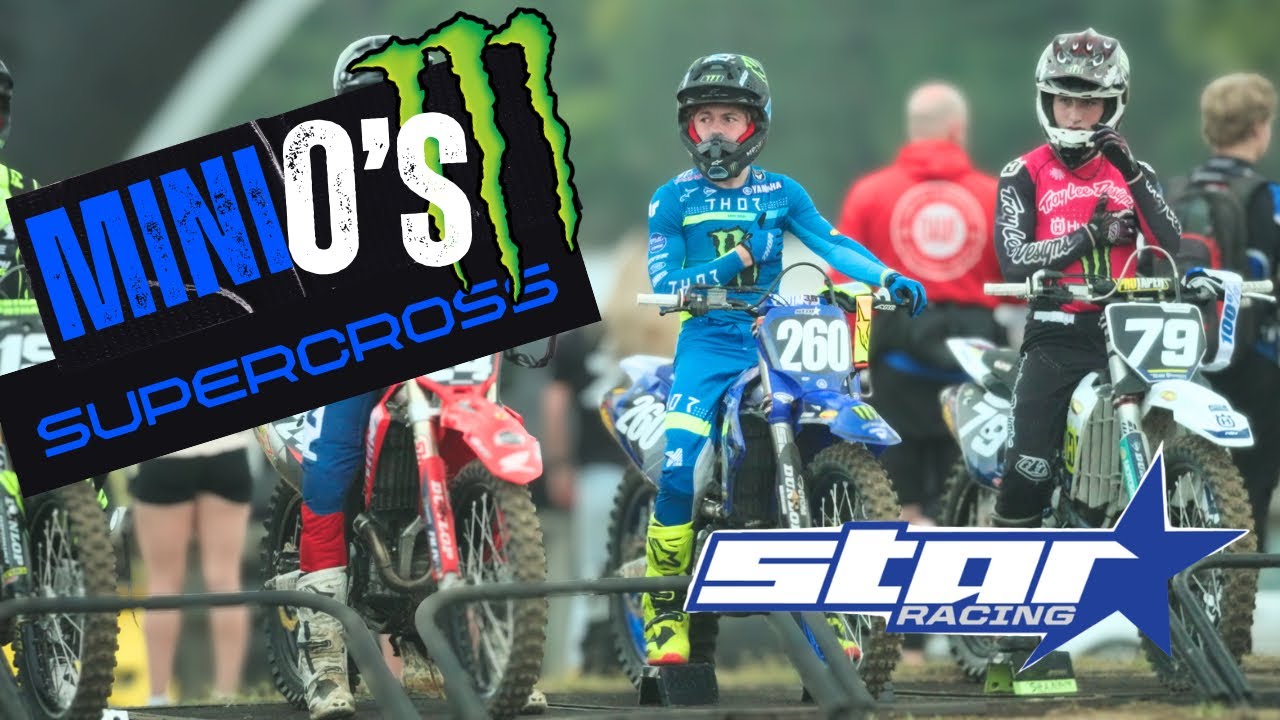 CARSON WOOD RACES MINIOS SUPERCROSS