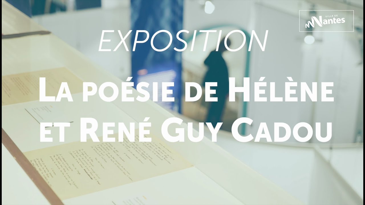 La poésie de Hélène et René Guy Cadou s'expose à la Médiathèque