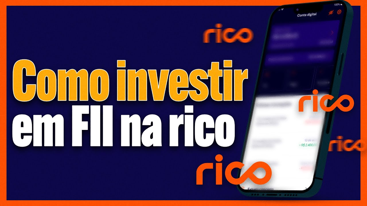 Como investir em fundos imobili&aacute;rios na corretora Rico