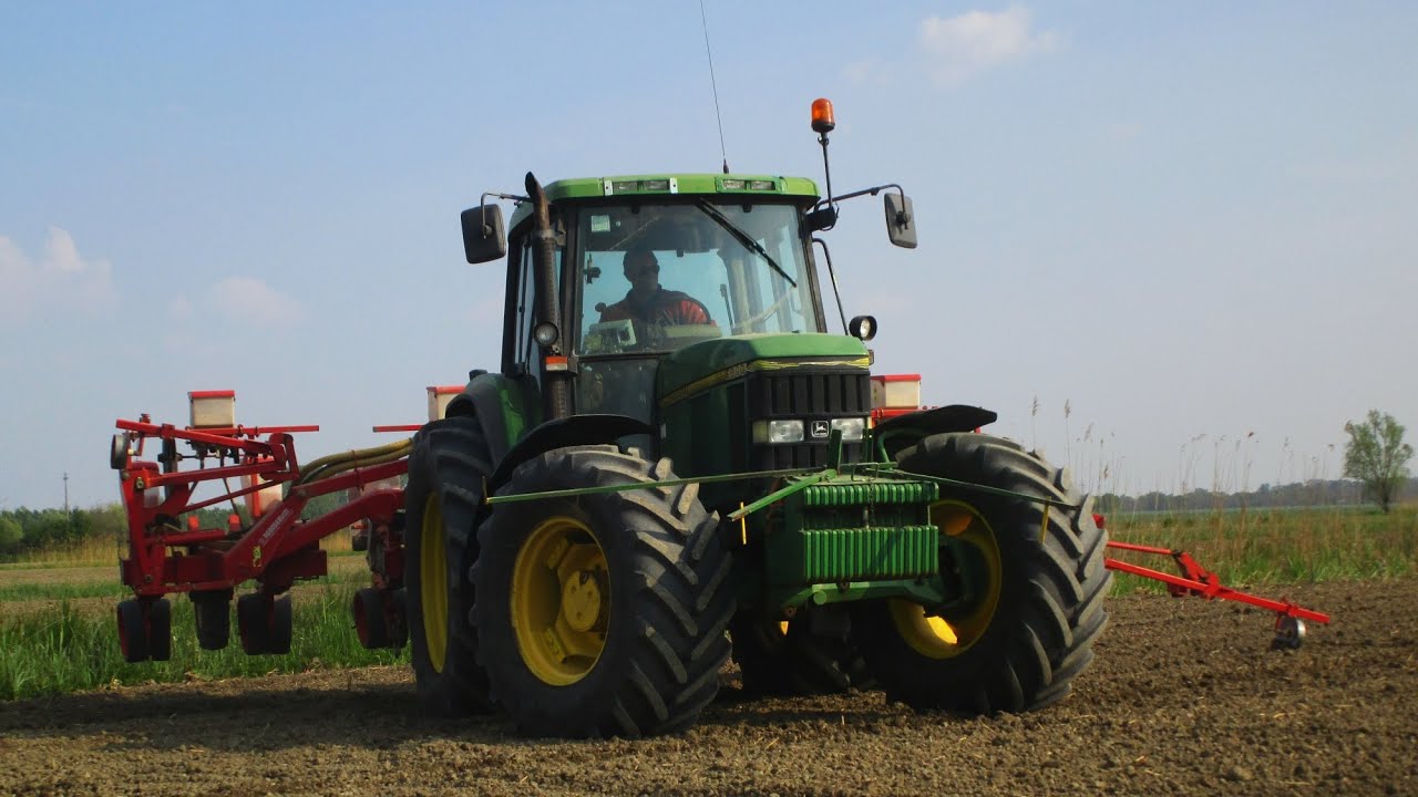 John Deere 6900 & Gaspardo MTI - Semina mais 2019 - R.S. Team