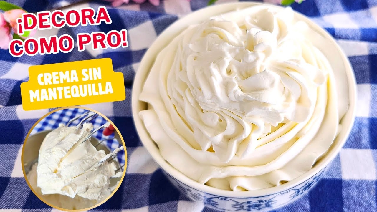 Como Preparar Un Frosting de Queso Crema Súper Estable Sin Mantequilla