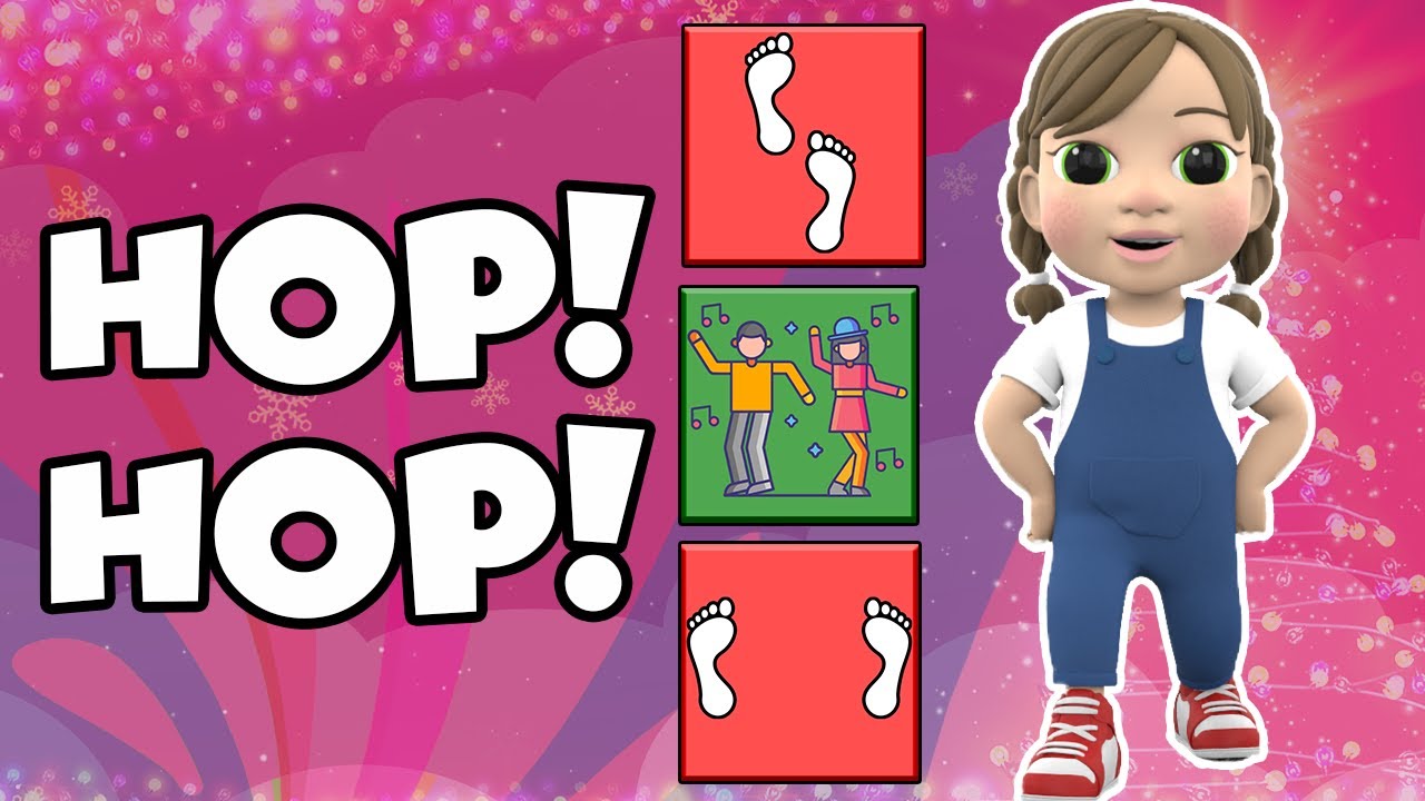 Ritimle Öğren, Hopla Eğlen! Okul Öncesi Çocuklar İçin Hareketli Ritim Oyunu - Rhythm Game Activity!