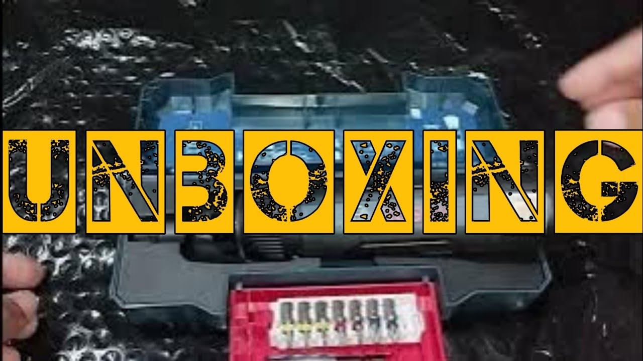 BOSCH GO 3 UNBOXING PROFESSIONAL KIT CORDLESS SCREWDRIVER