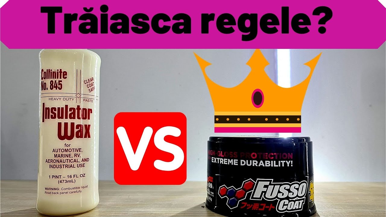 Fusso Coat VS Collinite 845 - Scump VS Ieftin