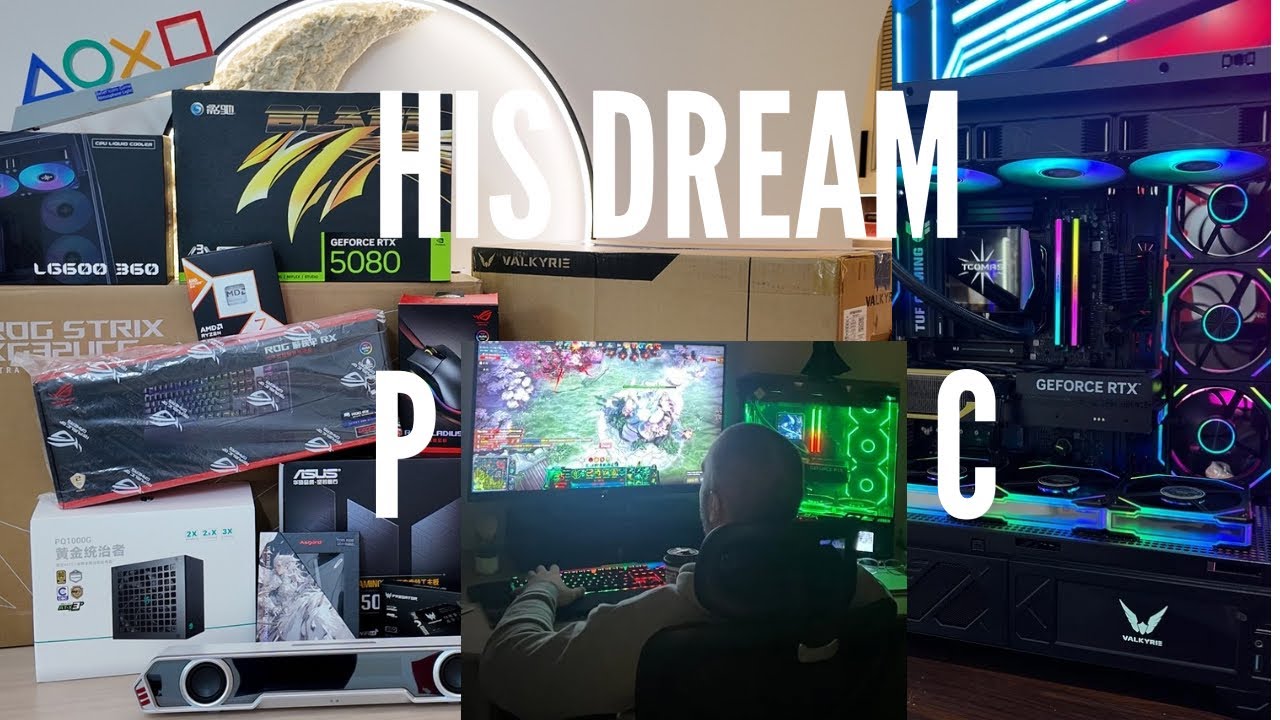#asus #ROG SURPRISING MY BOYFRIEND WITH HIS DREAM GAMING COMPUTER | ASUS ROG