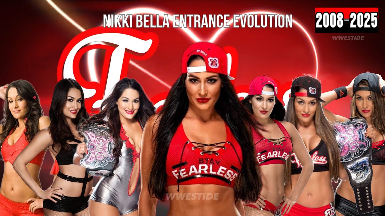 Nikki Bella Entrance Evolution (2008-2025)