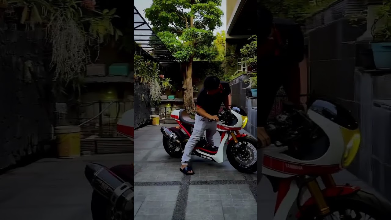 Custom matic jadi cafe racer #modifikasimotor #custom #custommotorcycle #honda #modifikasi #vario