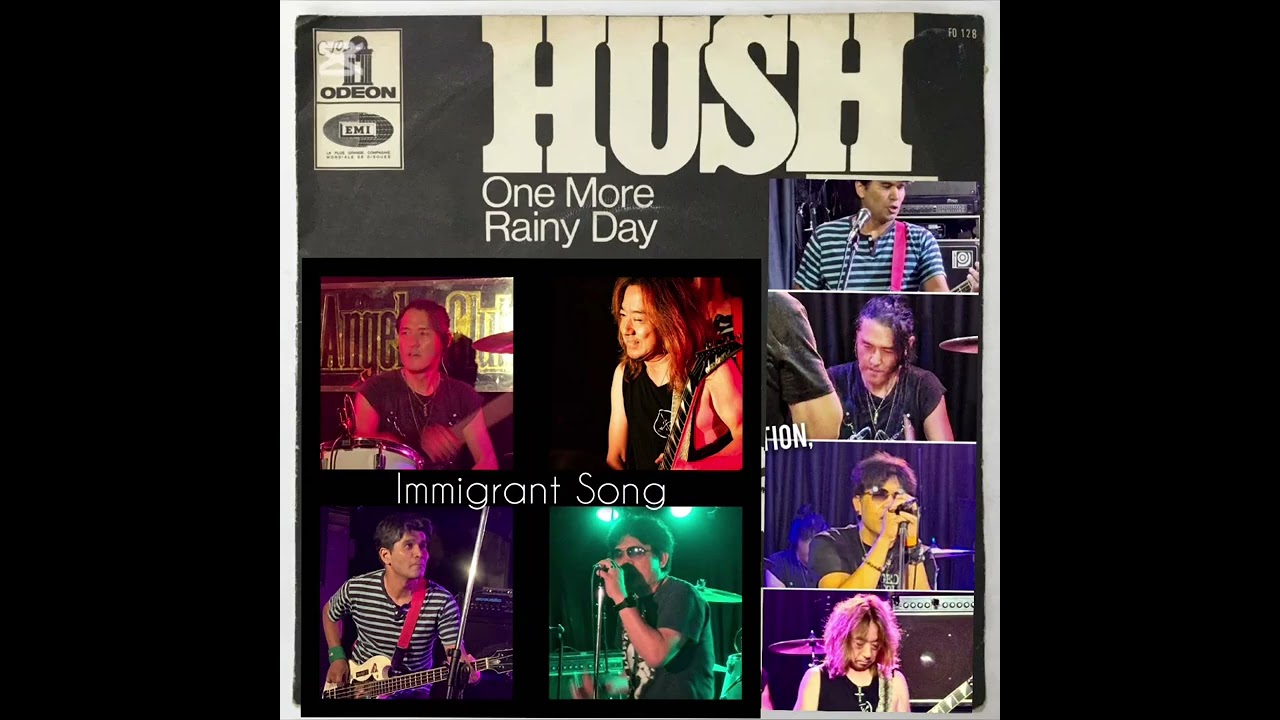 HUSH (Deep Purple cover)/ Immigrant Song at studio reharsal 0228
