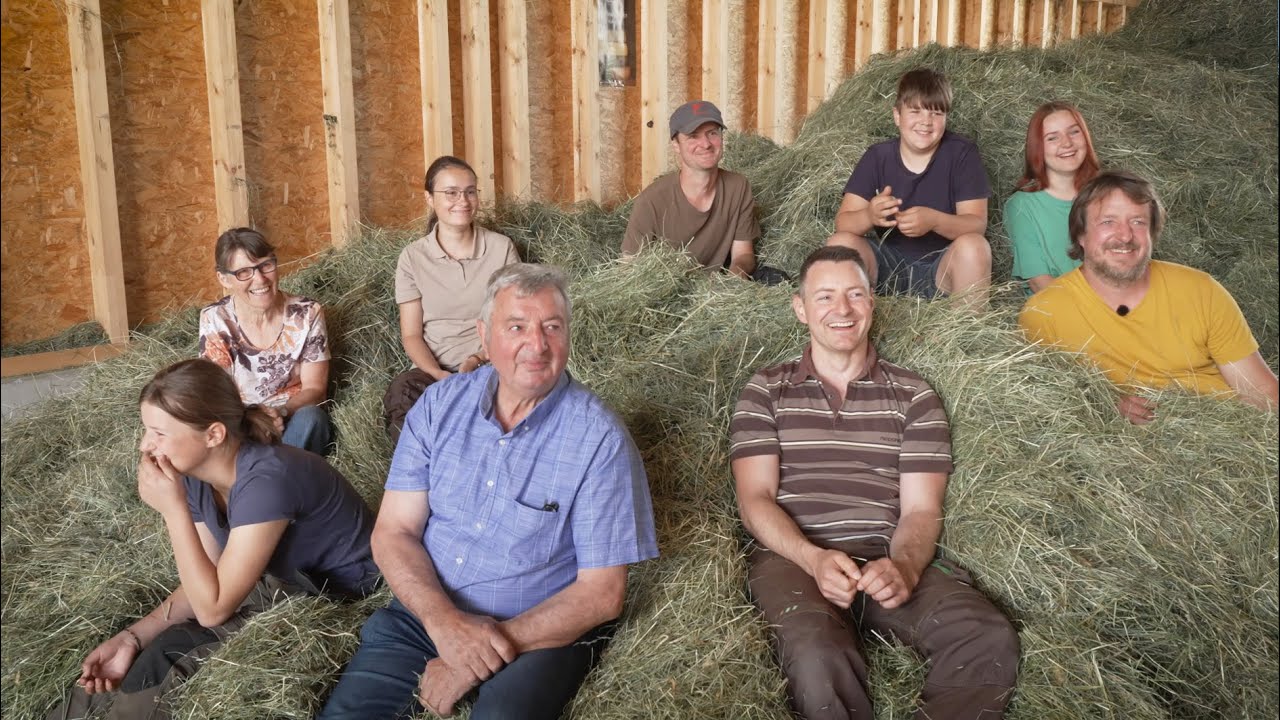 Bauernportrait Familie Kuhbach, Rimmlingshof Heumilchbetrieb
