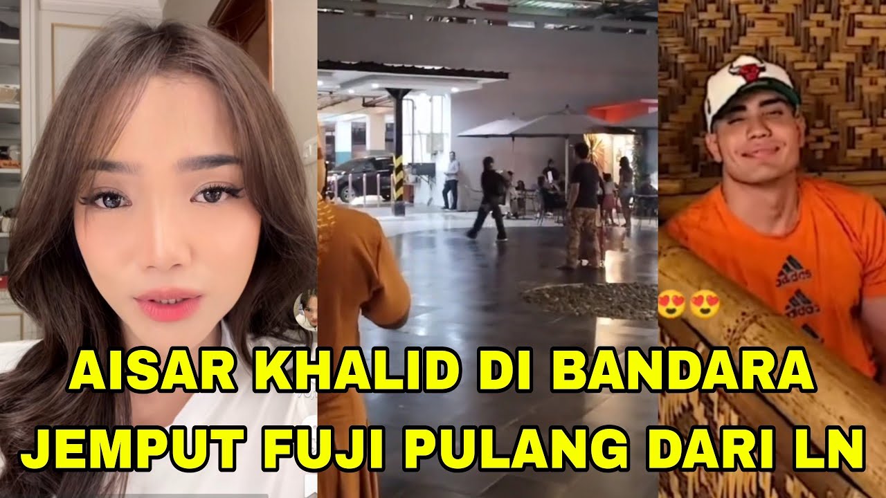 LIVE AISAR KHALID JEMPUT FUJI DI BANDARA PULANG DARI LN