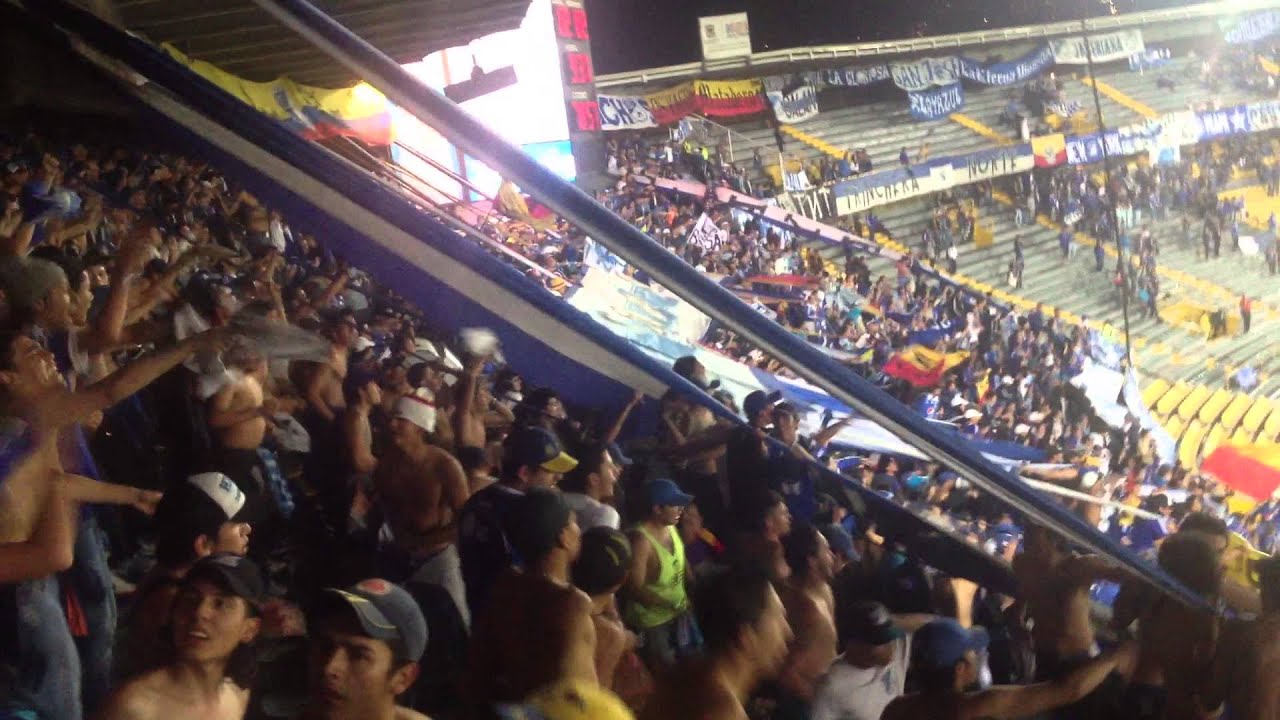 COMANDOS AZULES DISTRITO CAPITAL MILLONARIOS Vs huila 2014 LOCOS DE LA CBZ