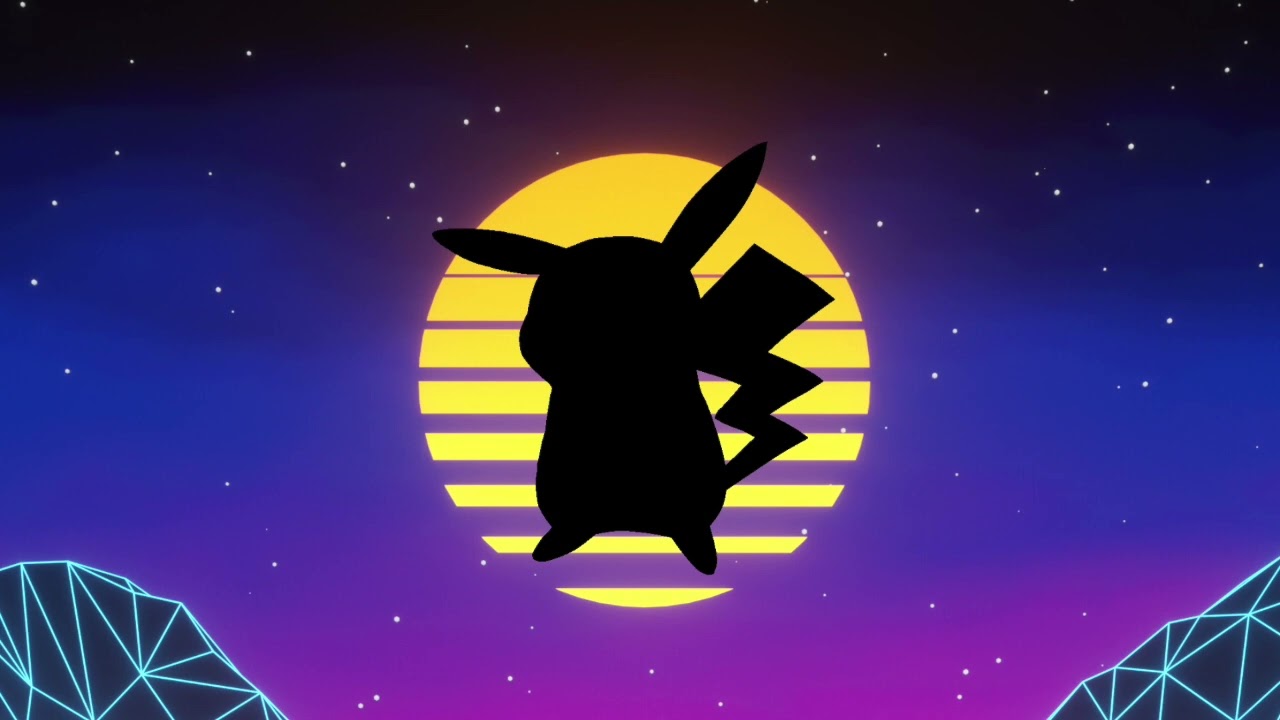 Pokemon [Synthwave/Vaporwave Remix] - Chill Soundtrack Remixes to Study and Unwind