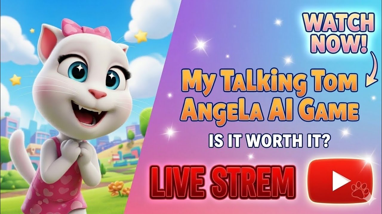 LIVE now 🔴 My Talking Tom angel 🔴 my talking Tom gameplay ! #takingtom #shotfeet #tom