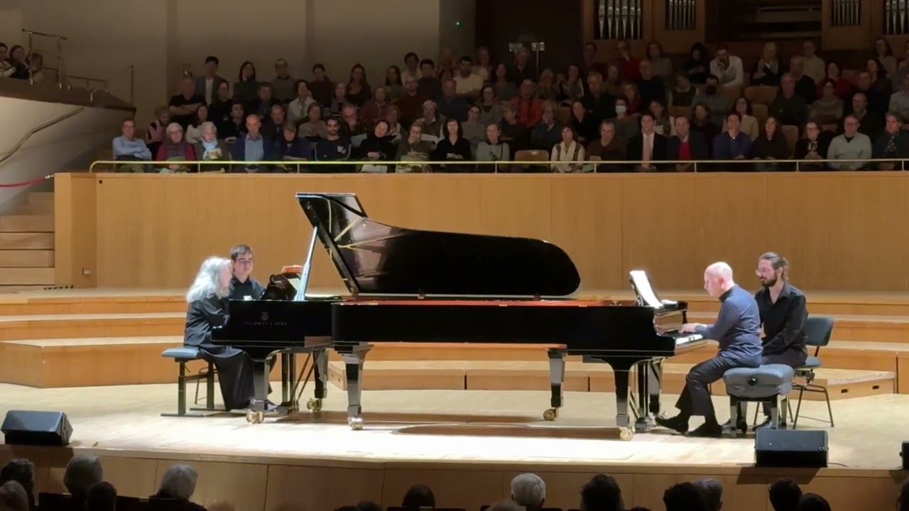 Shostakovich: Concertino for two pianos - Martha Argerich & Nelson Goerner 