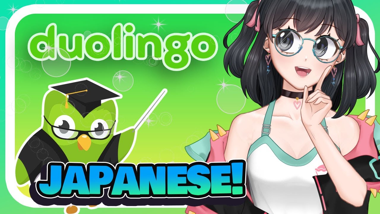 【 DUOLINGO 】Ara Ara~ Belajar Bahasa Jepang Bareng Sensei!【Vtuber Live Indonesia】