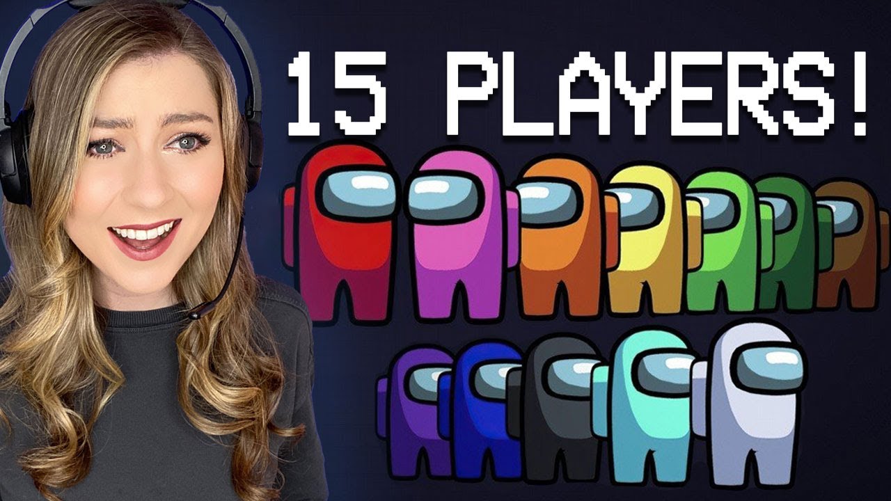 15 PLAYERS!! 😱 | Among Us Gameplay | Katie Wilson Livestream