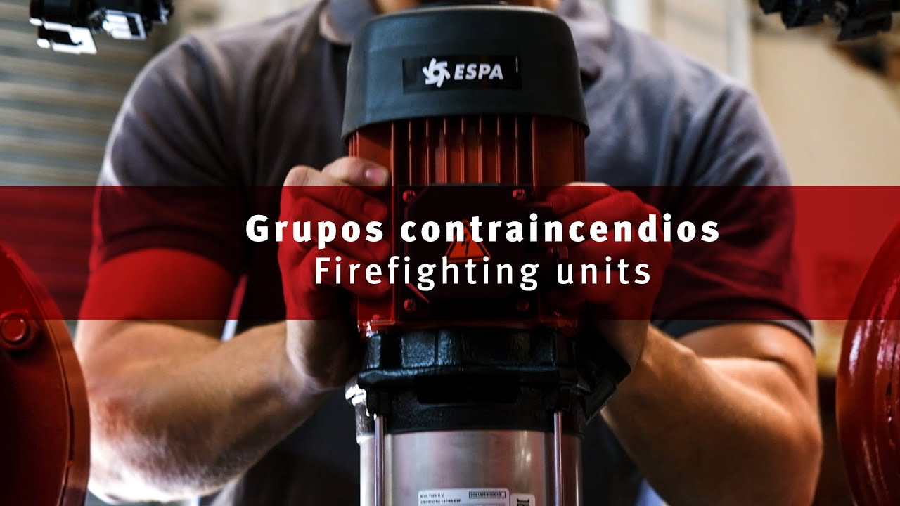 Grupos CONTRAINCENDIOS ESPA - FIREFIGHTING units ESPA