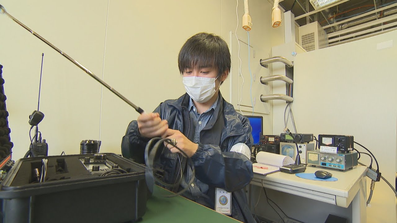 災害時に役立つ「無線機」　香川大学の防災無線局が防災士会らと合同訓練　高松市
