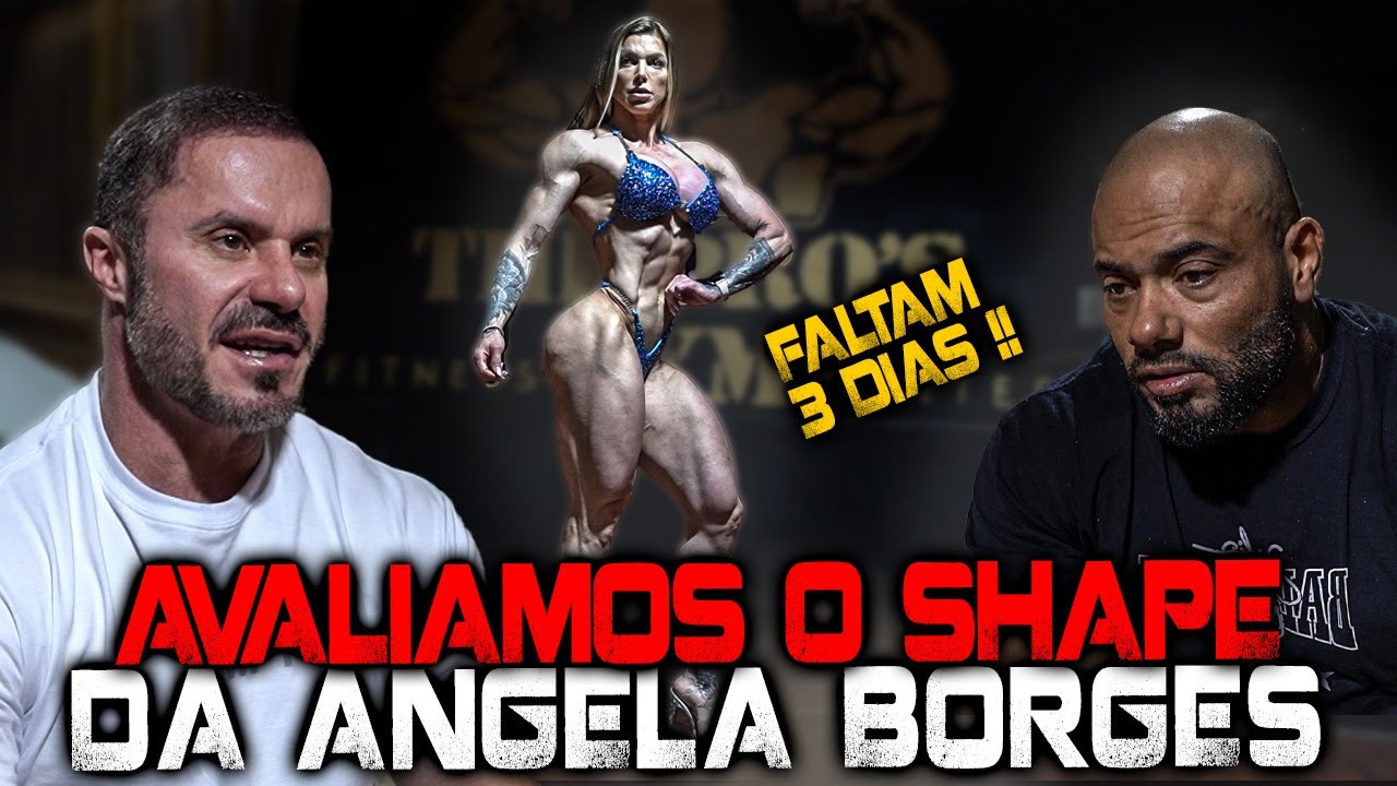 REVELAMOS O SHAPE DE ANGELA BORGES - CARIANI E BALESTRIN AVALIARAM !!!