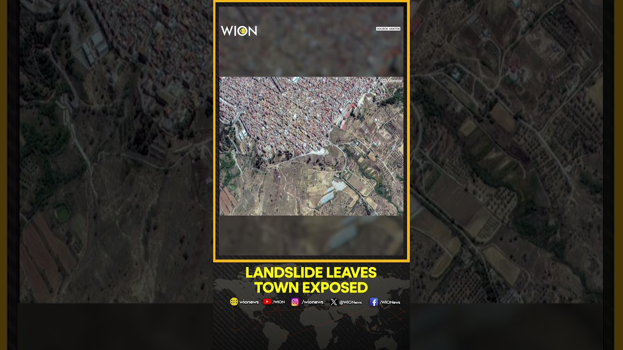 Still Images Reveal Sicily Town After Devastating Landslide | Town Left Exposed | WION