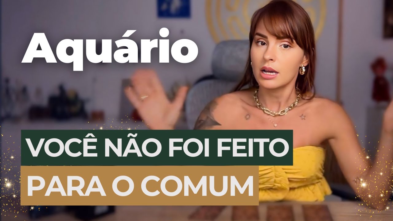 AQUÁRIO ♒️: CHEGA DE SE DIMINUIR PARA CABER! VOCÊ NÃO VEIO PARA SE ENCAIXAR.