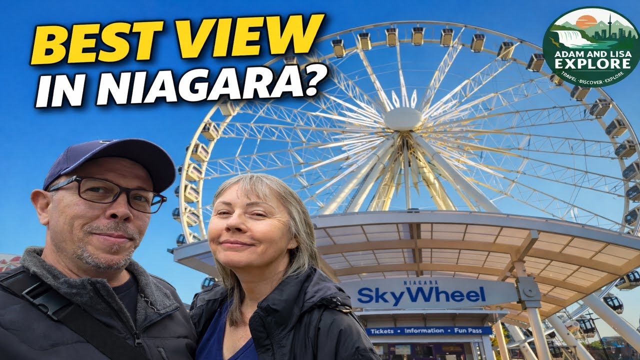 Катание на колесе обозрения Niagara SkyWheel 🎡 | Приключение по проездному Clifton Hill FUN Pass ...