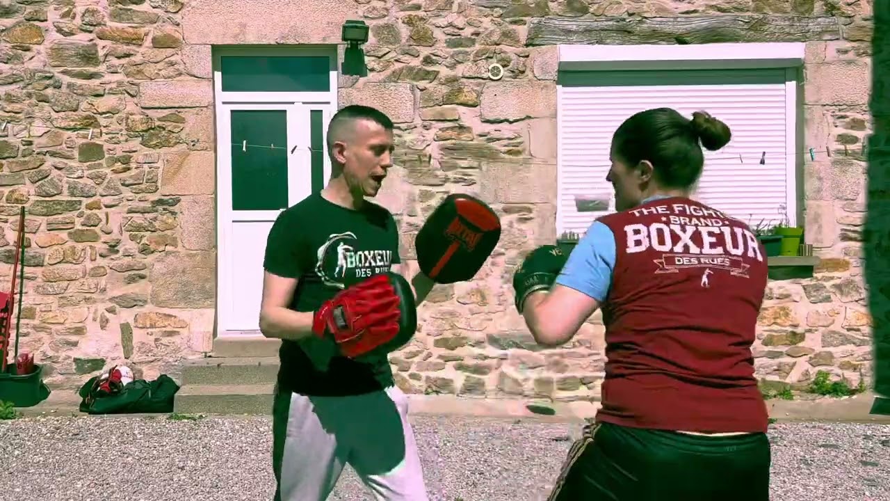 Le premier cours de Caroline! 🥊