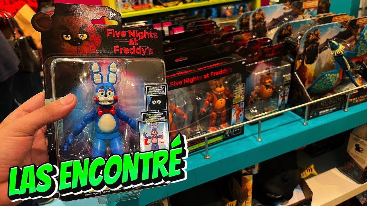 BUSCANDO LAS NUEVAS FIGURAS DE FIVE NIGHTS AT FREDDY Y COMPRÁNDOLAS 😱🔥