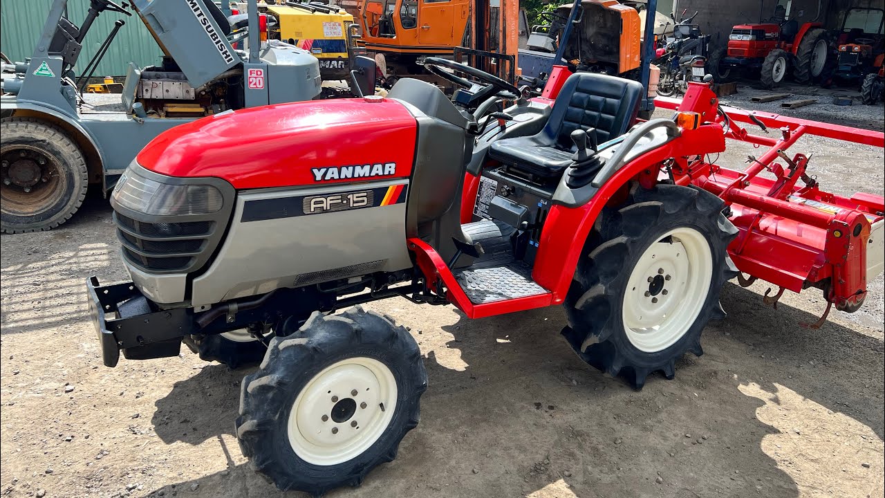Máy Cày Mini Yanmar AF15 Quá Đẹp Giá Quá Tốt 📲0937892345