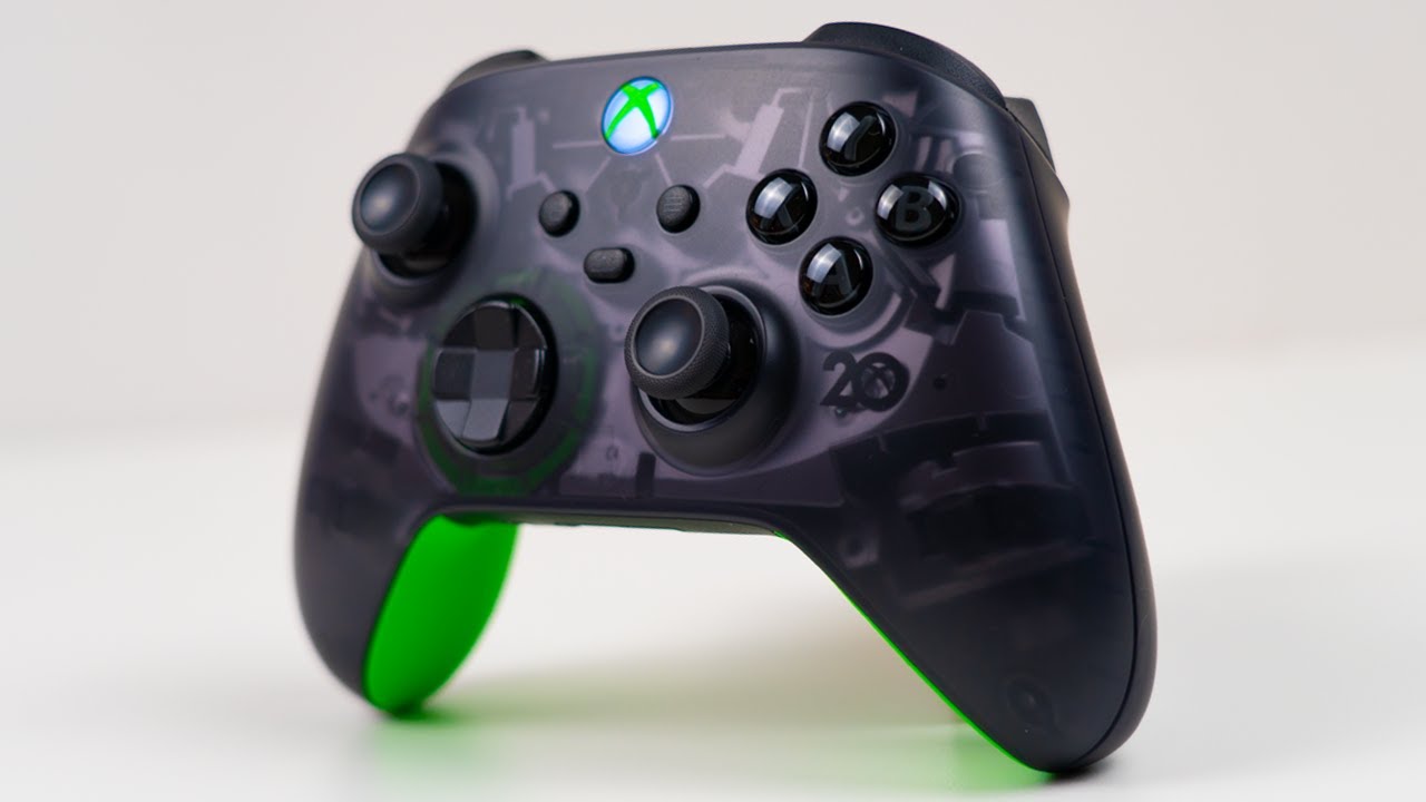 Xbox Wireless Controller 20th Anniversary Special Edition Unboxing - ASMR