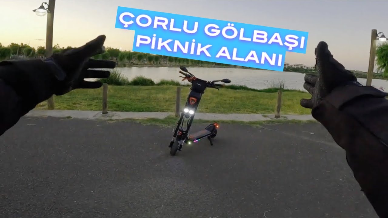 Elektrikli Scooterla Gölbaşı Piknik Alanı Turu | Hız Testi | Wolf Warrior X