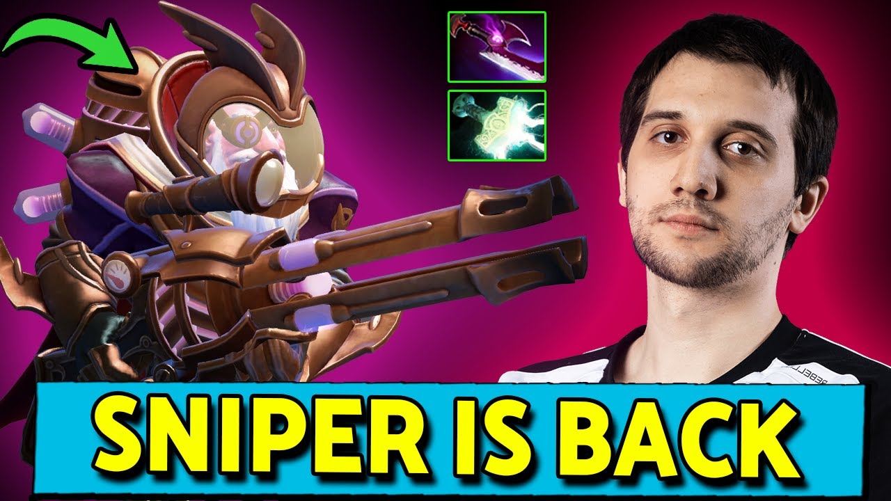Arteezy Sniper MID is SO BACK: The Maelstrom RUSH Build!