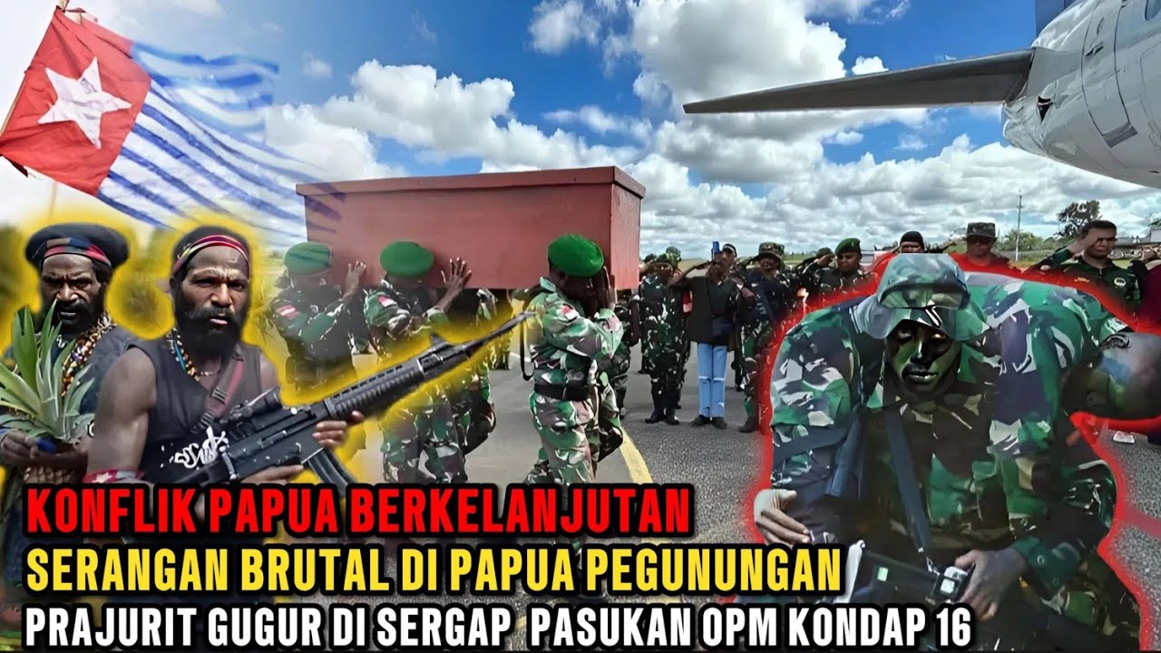 &ldquo;Prajurit TNI Gugur Disergap OPM! Satgas Garuda Hitam Turun, Terungkap Dalang Internasional?&rdquo;