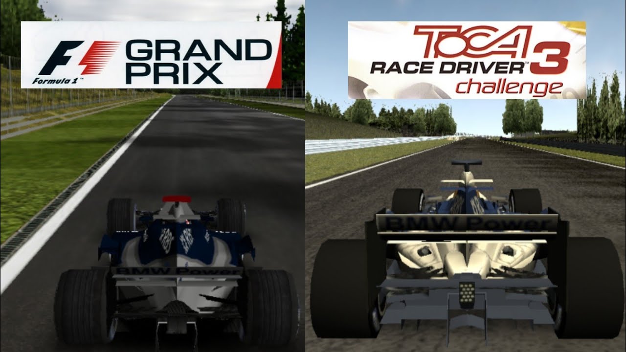 Toca driver challenge 3 PSPvs F1 Grand Prix PSP | Williams FW27 at Spa