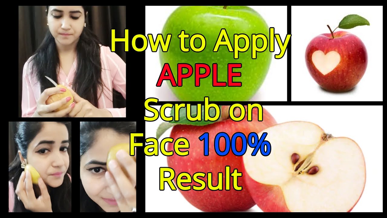 Apple scrub