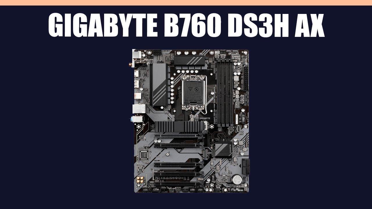 Материнская плата GIGABYTE B760 DS3H AX
