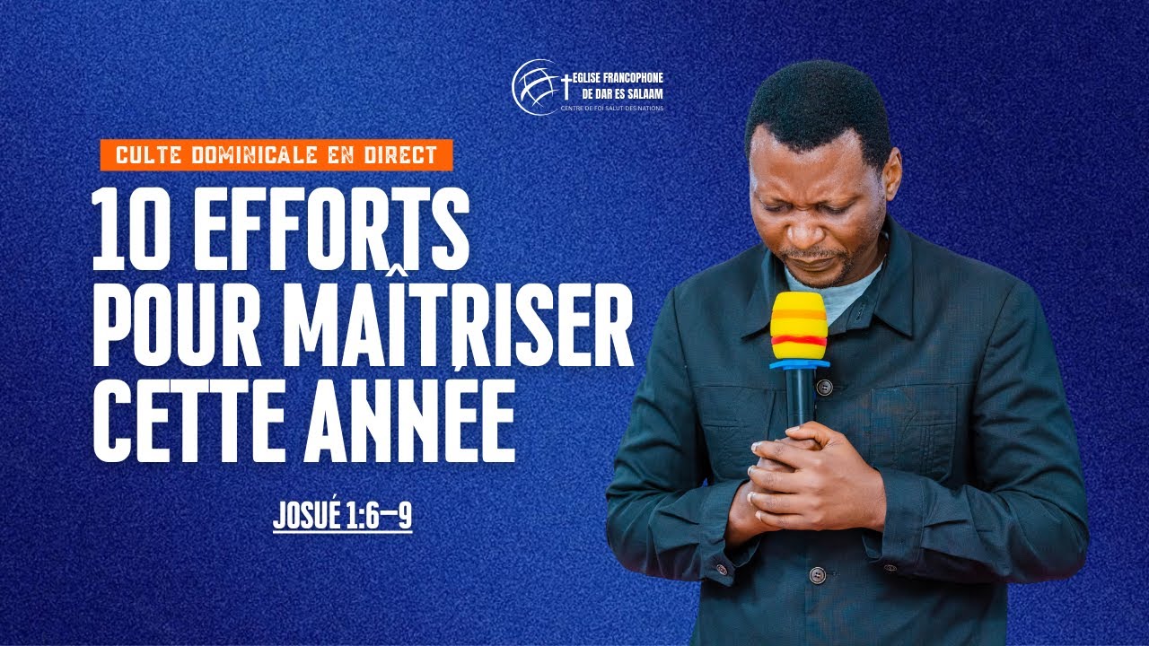 🔴 CULTE DOMINICAL – EN DIRECT | 11 JANVIER 2026