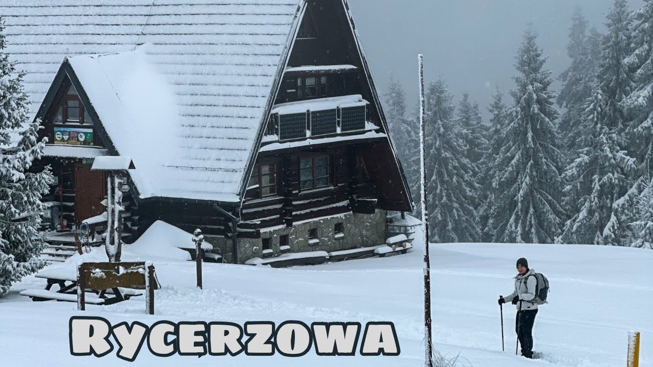 Magiczne przywitanie zimy w Beskidach 🩵🏔️❄️