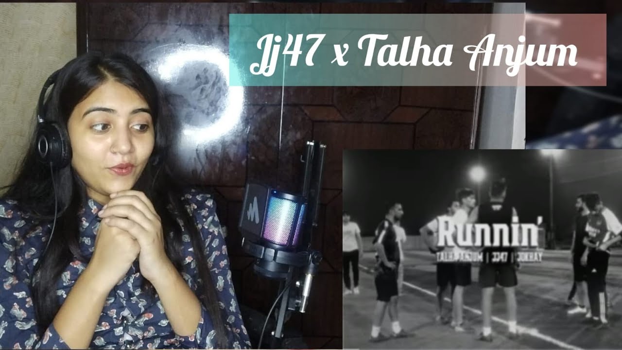 Runnin' - JJ47 × Talha Anjum  MUSIC VIDEO | Reaction video by @vocalist_anjali2125
