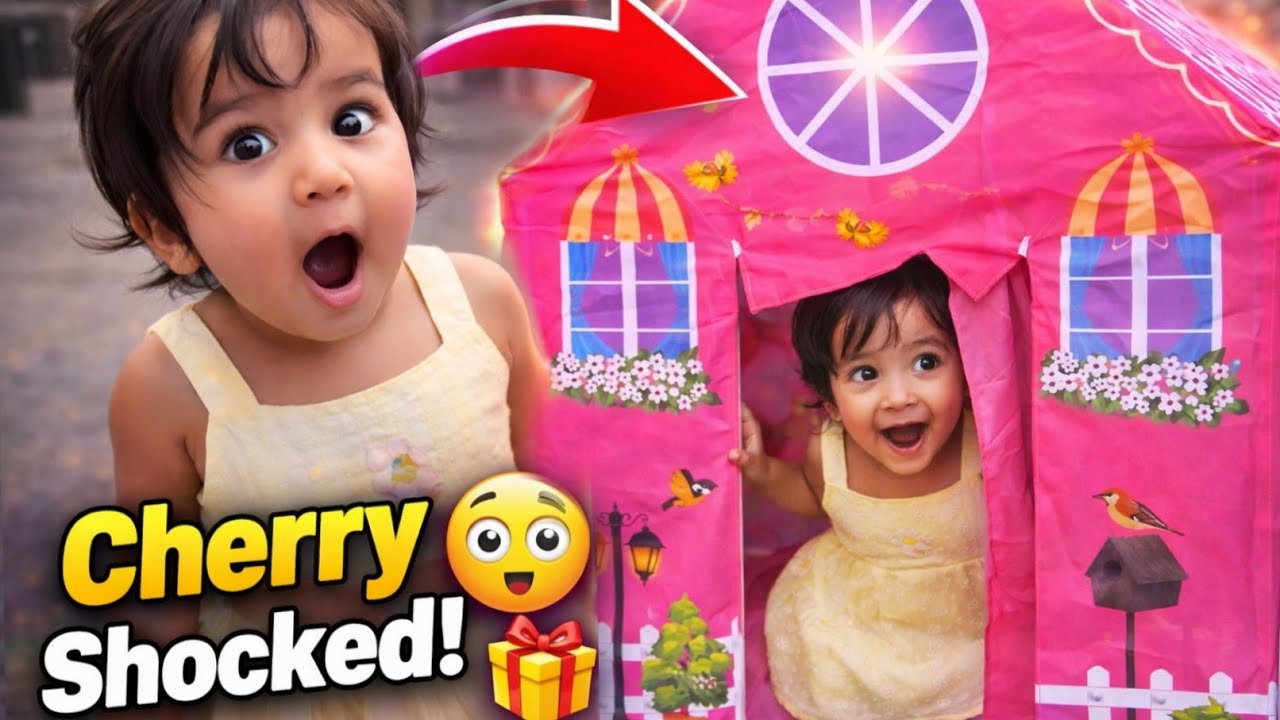 Cherry ko Surprise Kar Diya 😍🎁