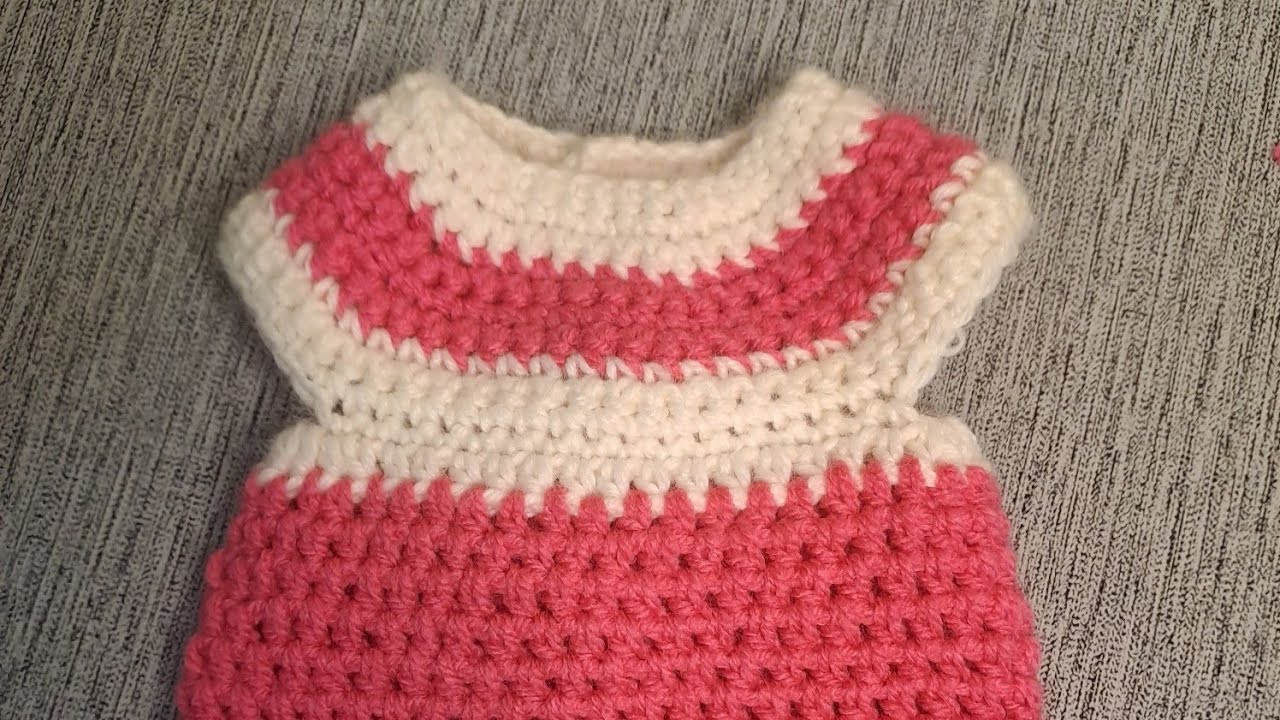 Vestito uncinetto per bambole - PIGOTTA UNICEF- Tutorial n.4 prima parte