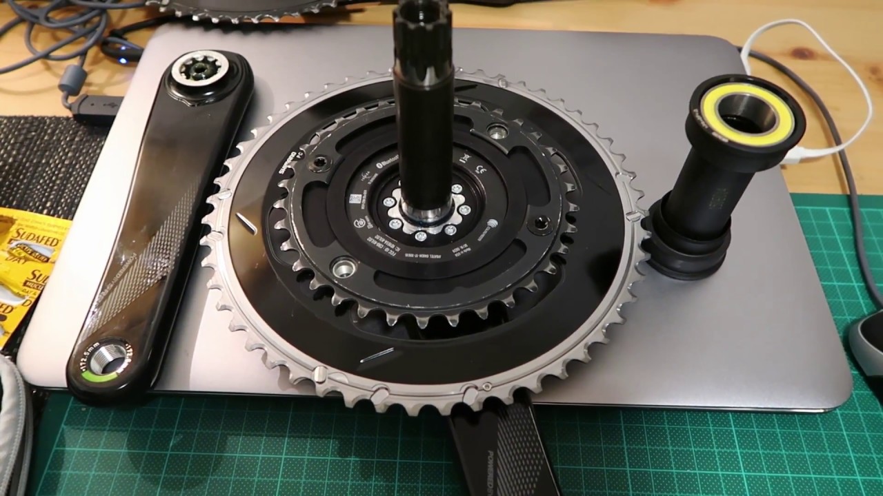 Установка измерителя мощности QUARQ DFour Dzero на Giant TCR и анализ GXP BB